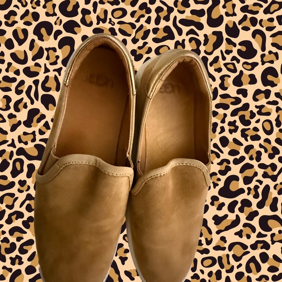 Women’s UGG Tan Slip-On Sneakers - Picture 3 of 5